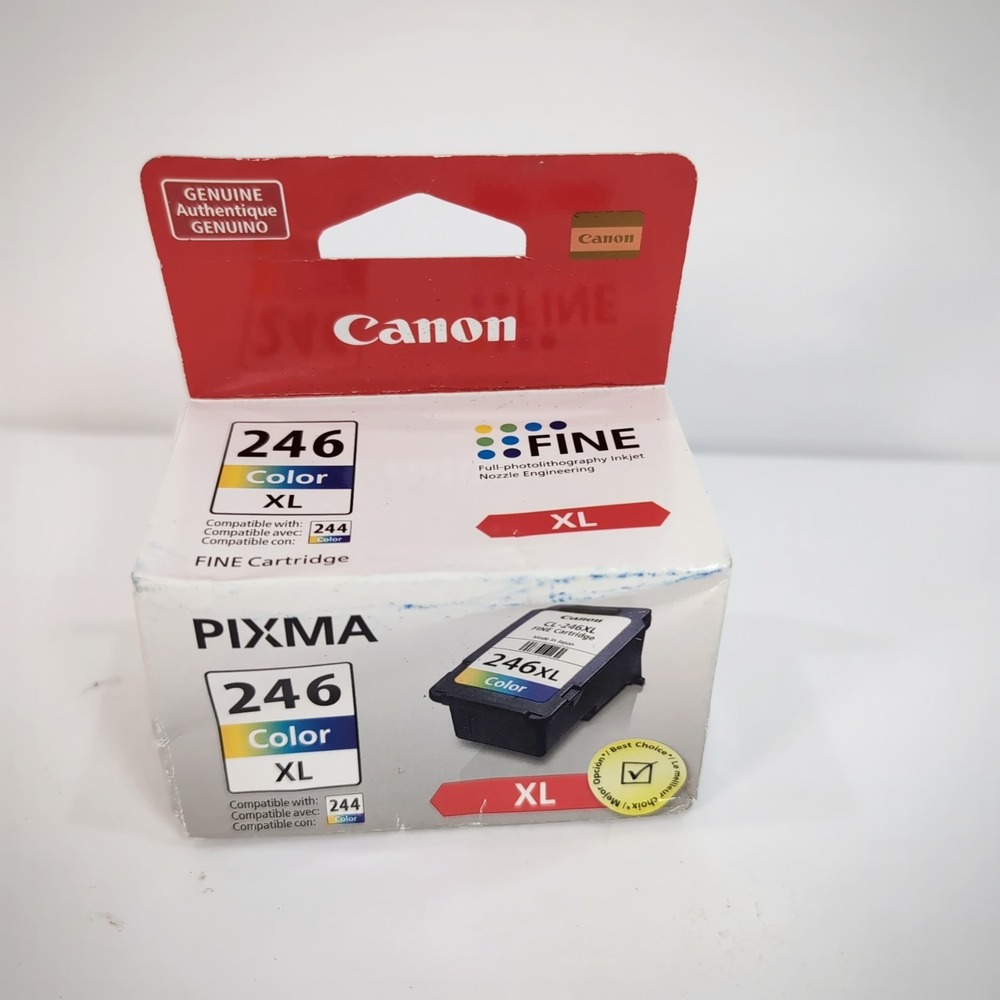 Canon 246XL Color PIXMA Genuine Ink Cartridge 246-XL NEW sealed CL-246XL